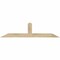 Ekena Millwork Portland Rough Sawn Timber Gable Bracket, Douglas Fir, 60"W x 15"H x 4"D x 4"F, 6/12 Pitch GBW060X15X0404POR00RDF - alternate 1